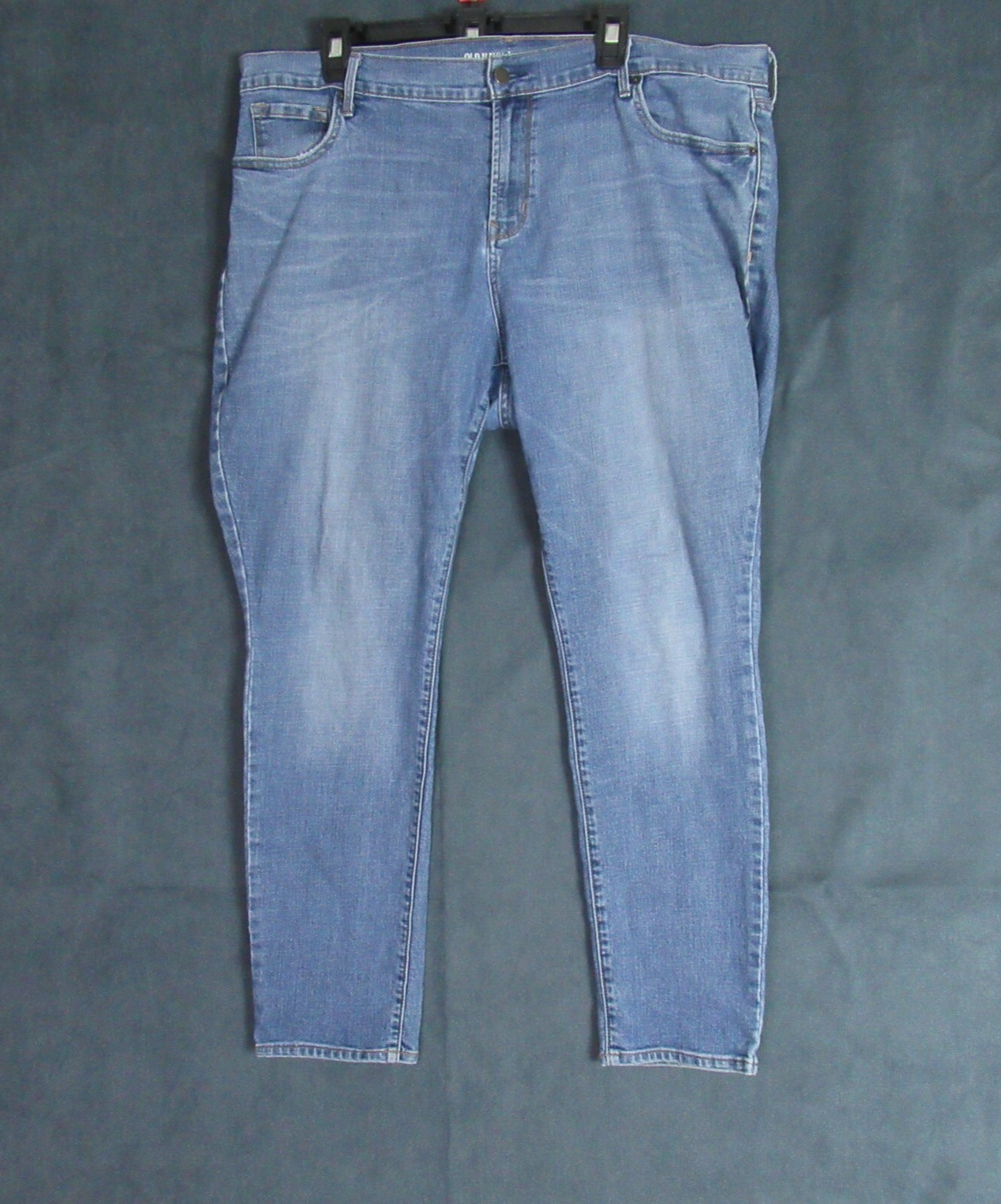 Old Navy Jeans Women Size 18 S Blue Original Straight Mid Rise Denim Momcore Y2K
